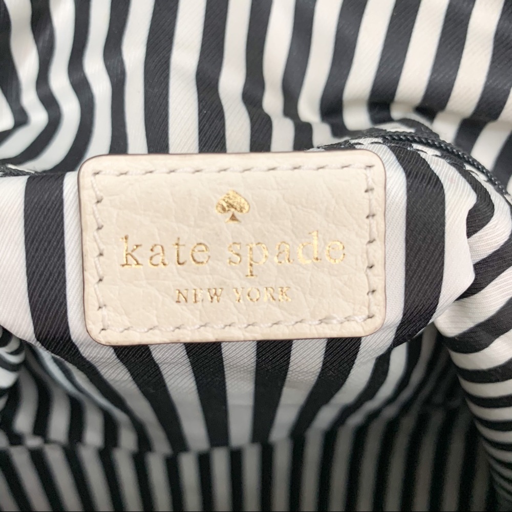 Kate Spade Cobble Hill Flap Handbag Tassel Purse - Picture 12 of 14